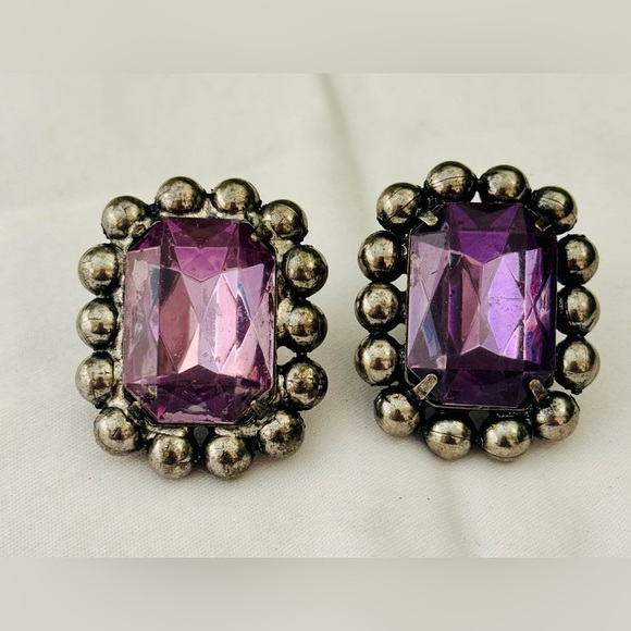 Jewelry - Rhinestone Clip-on Earrings